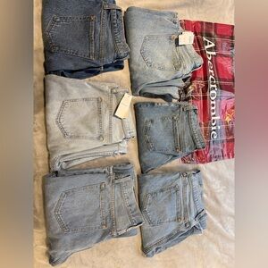 New Abercrombie Denim Jeans Collection
